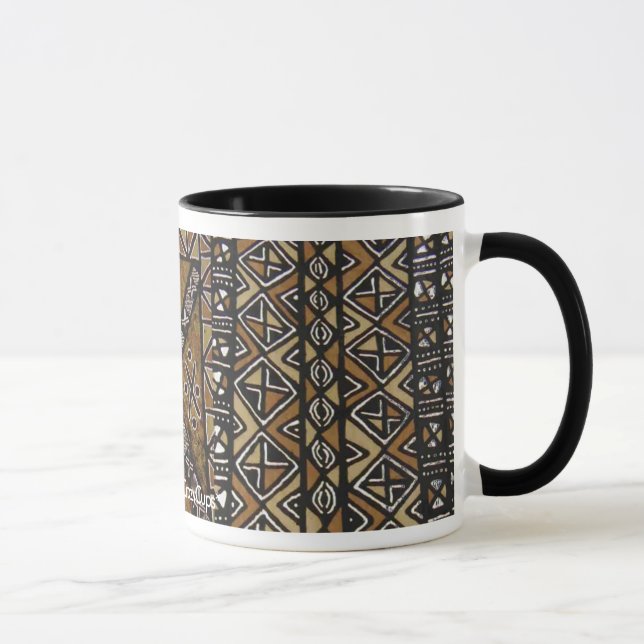 Tasse Africain Mudcloth 002 (Droite)