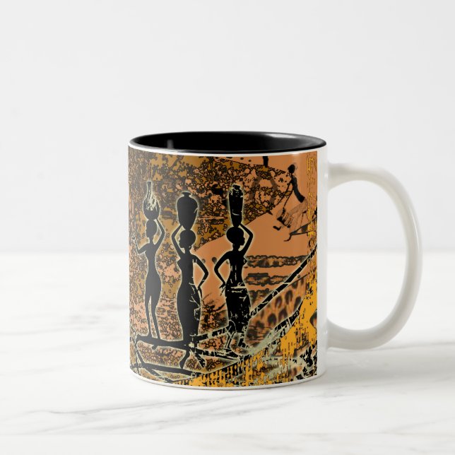 Tasse africaine de femmes (Droit)