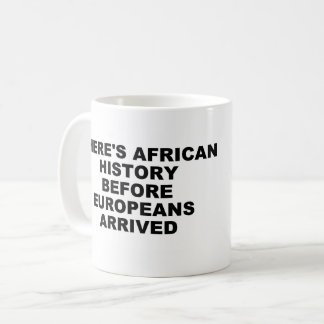 Tasse Afrikanische Geschichte
