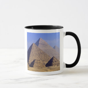 Tasse Afrique, Égypte, Le Caire, Gizeh. Grandes pyramide