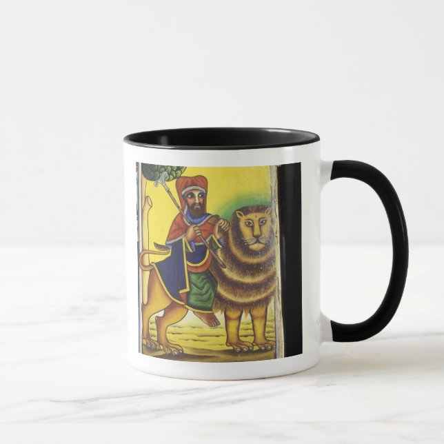 Tasse Afrique, Éthiopie. OEuvre d'art représentant le Li (Droite)