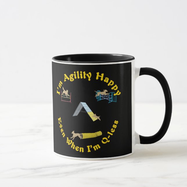 Tasse Agilité heureuse (Droite)