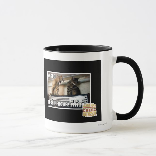 Tasse Ah tour de Sed il vers le bas ! ! (Droite)