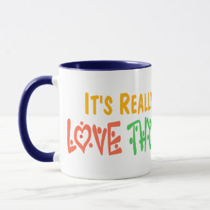 Tasse Aimez votre voisin