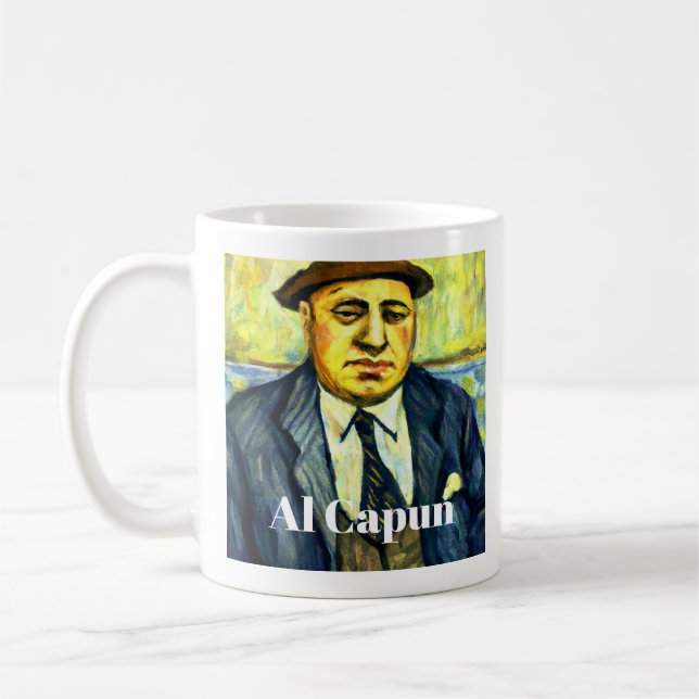 Tasse "Al Capon: Der Pate des Vaters Jokes" (Links)
