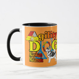 Tasse Alaskan Malamute Agilité Cadeaux