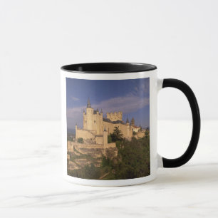 Tasse Alcazar et cathédrale, Ségovie, Castille Léon,