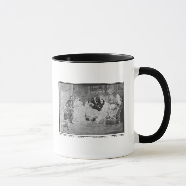 Tasse Alfred de Musset Eugene Delacroix (Droite)