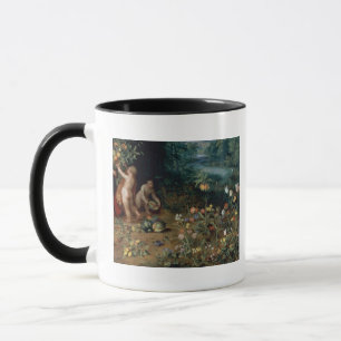 Tasse Allégorie de l'abondance, détail