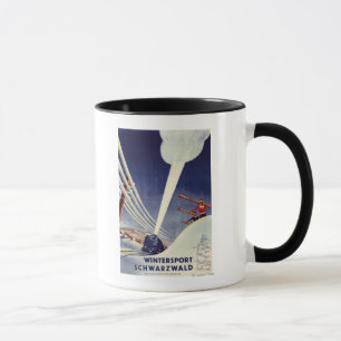 Tasse Allemagne - Ski dans la Forêt-Noire