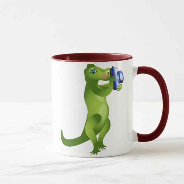 Tasse Alligator d'appareil-photo (Droite)