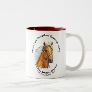 Tasse, Almosta BauernhofShindig und Hinterfahrt, Zweifarbige Tasse