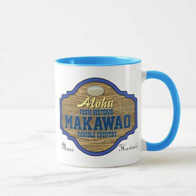 Tasse Aloha de Makawao, Hawaii (Droite)