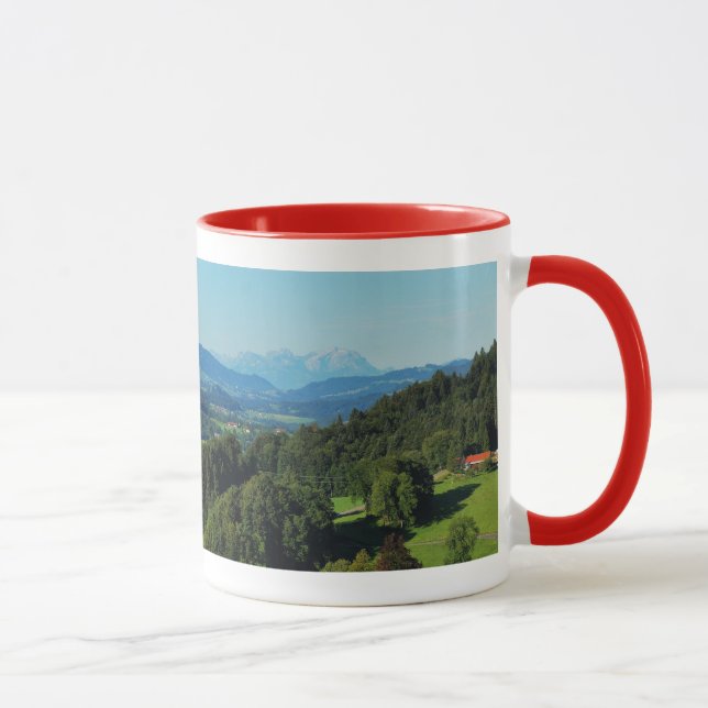 Tasse Alpenpanorama mit Säntis (Rechts)