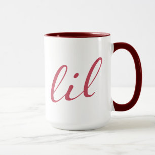 Tasse Alpha manuscrit d'Omega   Lil de Chi