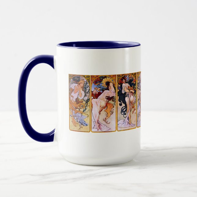 Tasse Alphonse Mucha (Gauche)