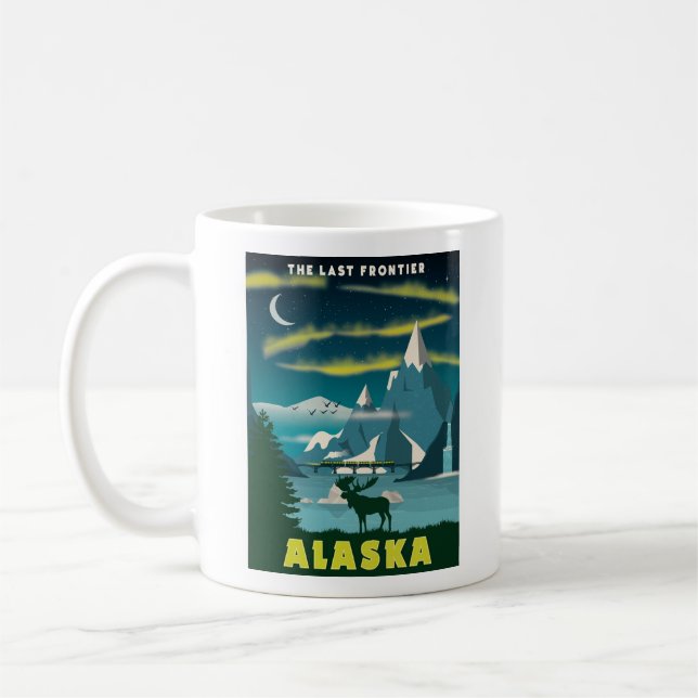 Tasse Alska Coffee - Größe 11oz (Links)