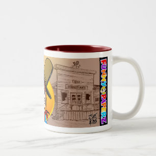 TASSE: "Alten Sebastians " Zweifarbige Tasse