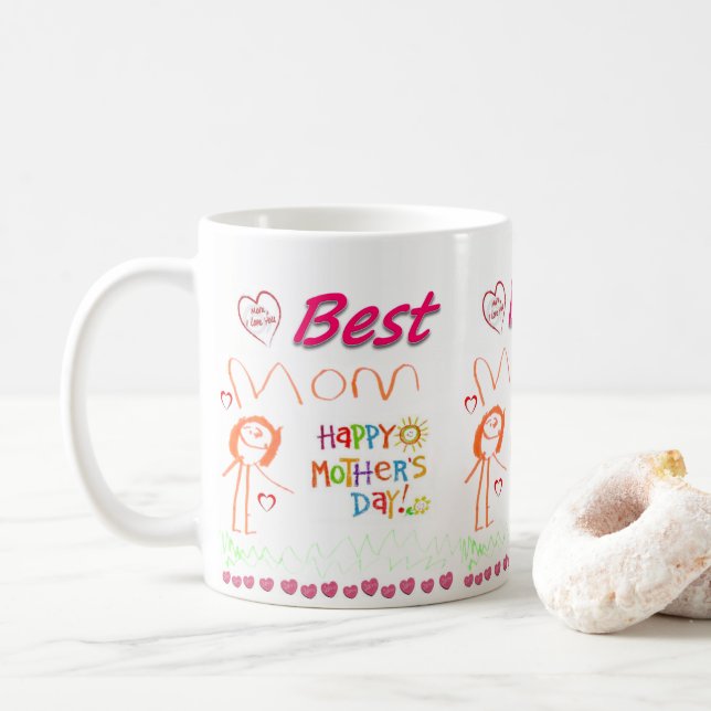 Tasse am Muttertag (Mit Donut)