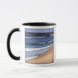 Tasse am Strand