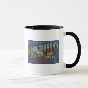 Tasse Amarillo, le Texas (coeur du Pan-Handle)