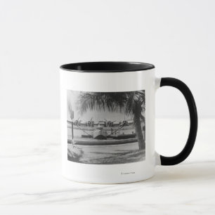 Tasse Amarrage de tondeuse de la Chine sur l'île