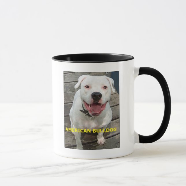 Tasse américaine de bouledogue (Droite)