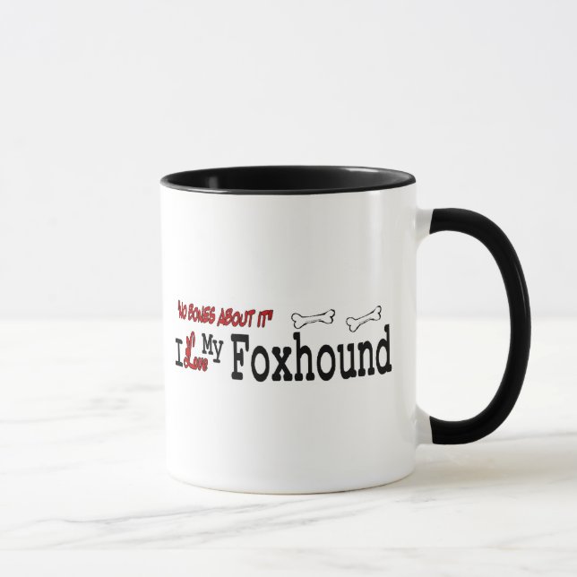 Tasse American Foxhound (I-Liebe) (Rechts)
