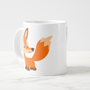 Tasse amicale mignonne d'éléphant de Fox de bande
