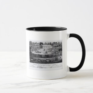 Tasse Amis américains allant à se réunir en été