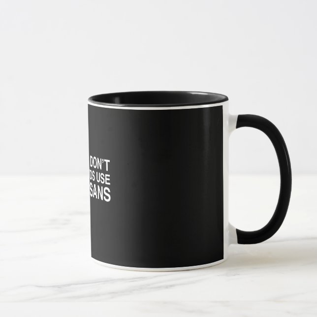 Tasse Amis et comique sans (Droite)