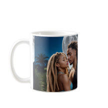 Tasse Amour de Couple au Clair de Lune – Art Numér