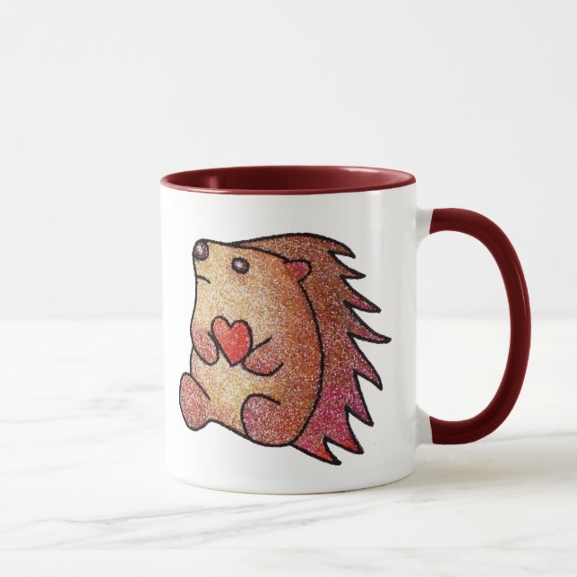 Tasse Amour de hérisson ! (Droite)
