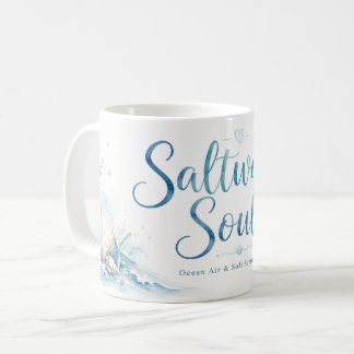 Tasse Amoureux de l'Océan à l'Âme d'Eau de Mer