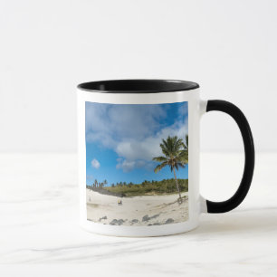 Tasse Anakena, Rapa Nui, Île de Pâques, Chili