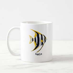 Tasse ange poisson mignon