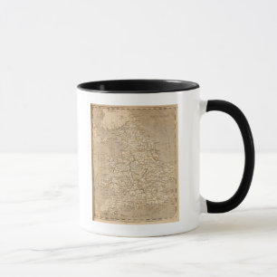 Tasse Angleterre, Pays de Galles Carte par Arrowsmith