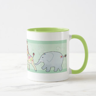 Tasse animale de jungle d'amis