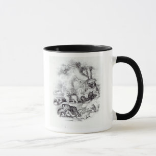 Tasse Animaux sauvages 'd'une histoire de la terre