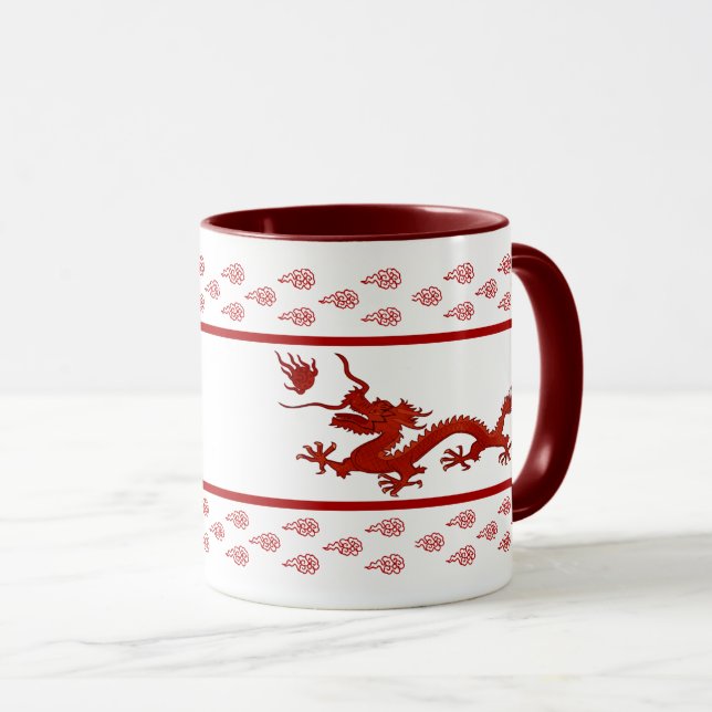 Tasse Année chinoise du dragon (Devant droit)