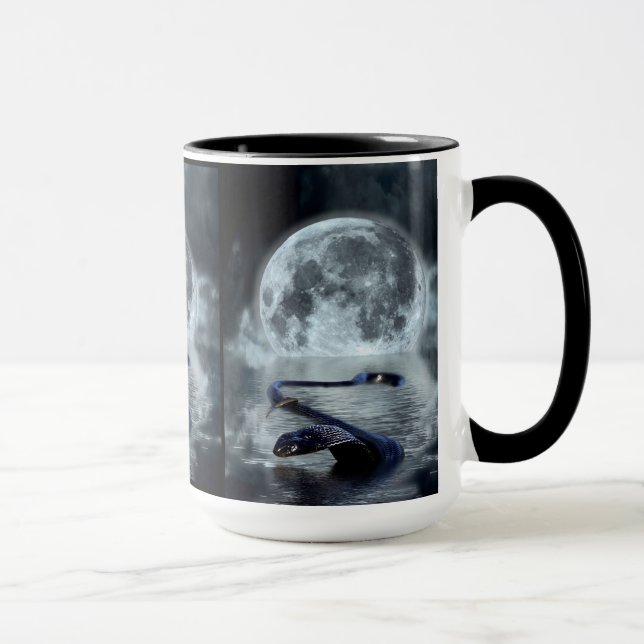 Tasse Année chinoise du serpent d'eau Serpent noir (Droite)