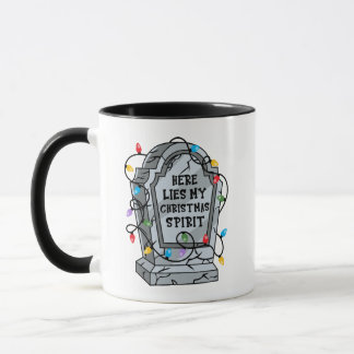 Tasse anti-Noël sarcastique, cadeau de Noël à humo