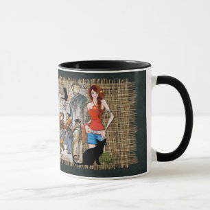 Tasse Anton Pieck - chanteurs de carol