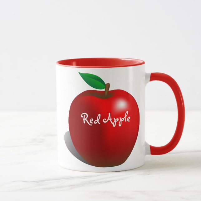 Tasse Apple rouge (Droite)
