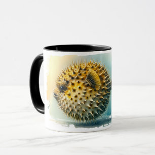 Tasse - Aquarell-Serie: Kugelfisch