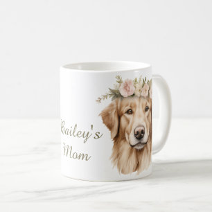Tasse aquarelle Golden Retriever 