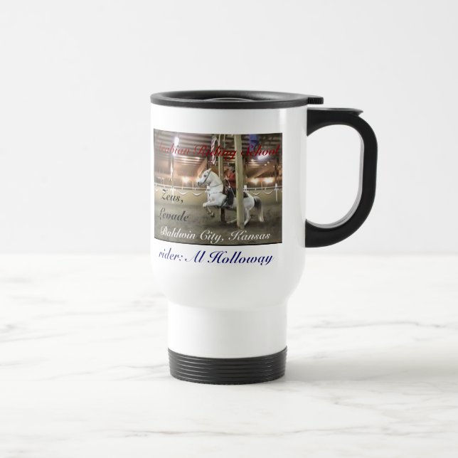 Tasse Arabe d'école d'équitation - Al Holloway (Droite)