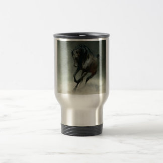 Tasse arabe noire de voyage