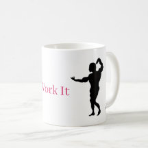 Tasse : Arbeit damit