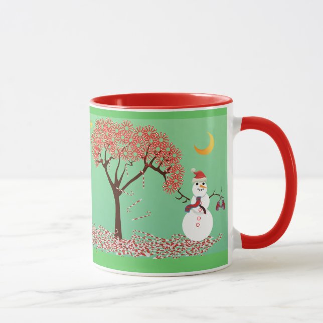 Tasse Arbre à canne à canne - (Droite)